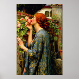 Poster Âme de la rose John William Waterhouse