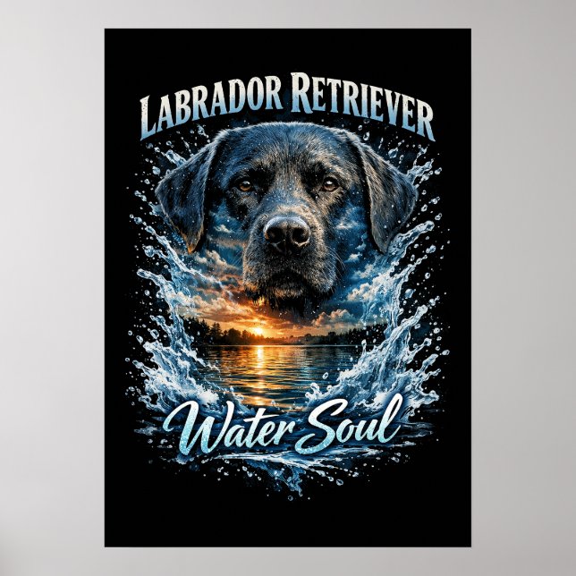 Poster Âme de l'eau (Devant)