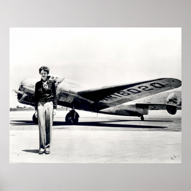 Poster Amelia Earhart (Devant)