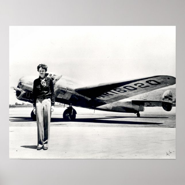 Poster Amelia Earhart (Devant)