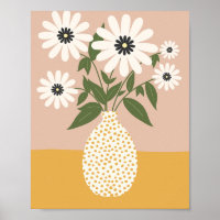 Aménagement Fleur Dans Le Vase 03 Jaune