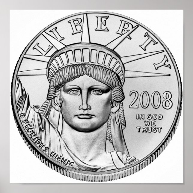 Poster American Eagle Platinum (Devant)