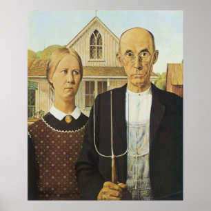 Poster American Gothic
