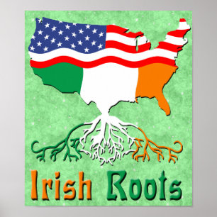 Poster American Irish Roots