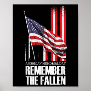 Poster American Memorial Day (Jour commémoratif américain