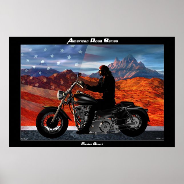 Poster American Road Series (Devant)