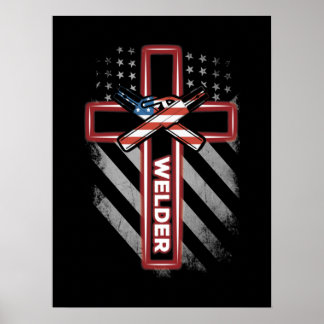 Poster American Welder Beliver