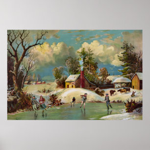 Poster American Winter Life