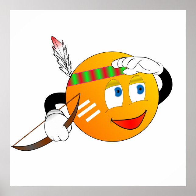 Poster amérindien (Devant)