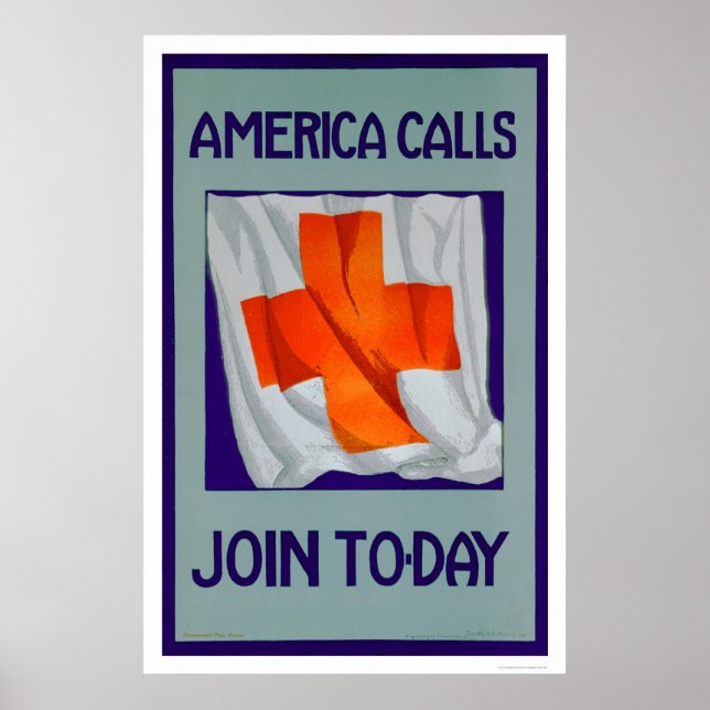 Poster Amérique Appels - Rejoignez aujourd'hui (US00053) (Devant)