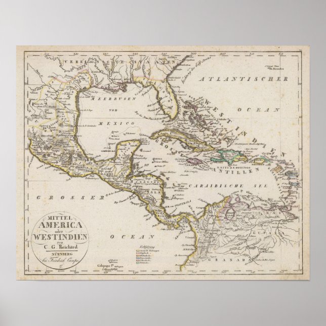 Poster Amérique centrale 9 (Devant)