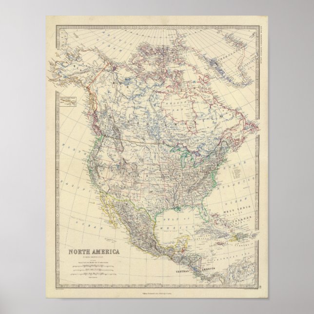 Poster Amérique du Nord 22 (Devant)