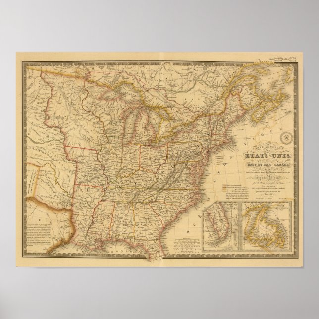 Poster Amérique du Nord 24 (Devant)