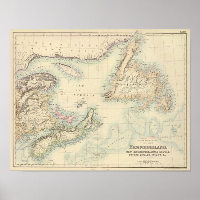 Poster Amérique du Nord britannique 2 (Devant)