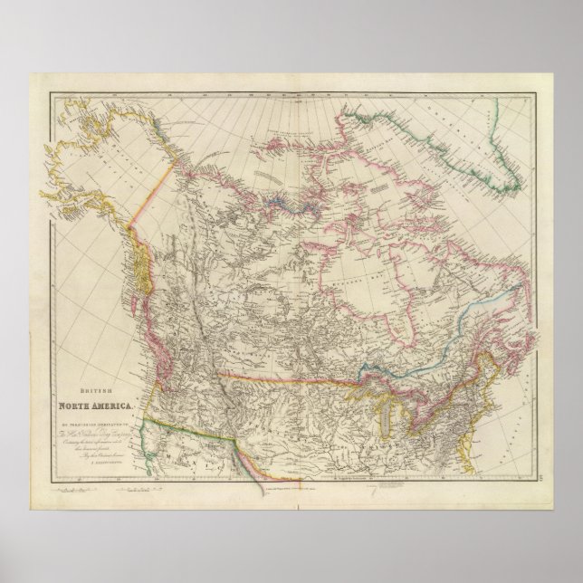 Poster Amérique du Nord britannique 5 (Devant)