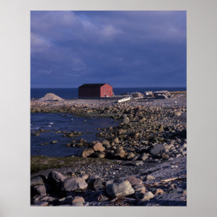 Poster Amérique du Nord, Canada, Terre-Neuve, Gros-Morne