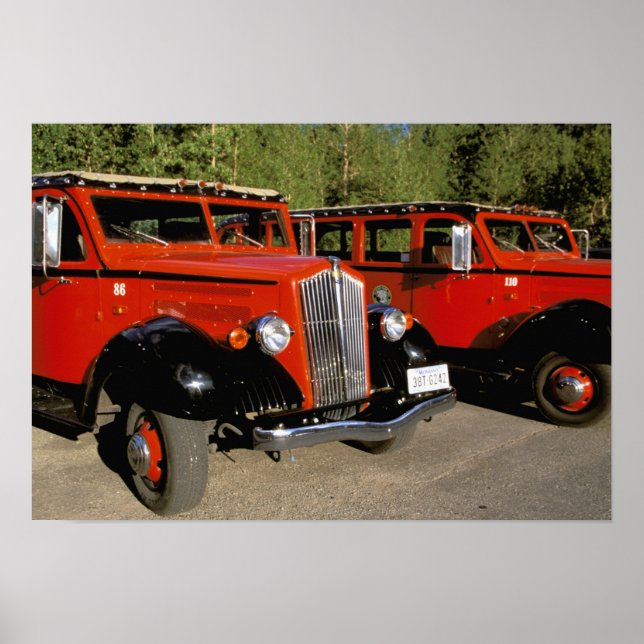 Poster Amérique du Nord, USA, Montana. Ford classique 193 (Devant)