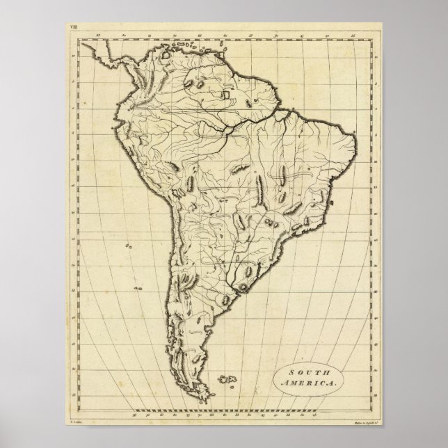 Poster Amérique du Sud (Devant)