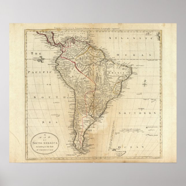 Poster Amérique du Sud 32 (Devant)