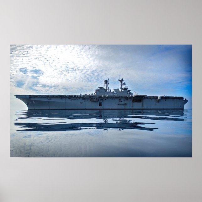 Poster Amérique USS (LHA 6) (Devant)