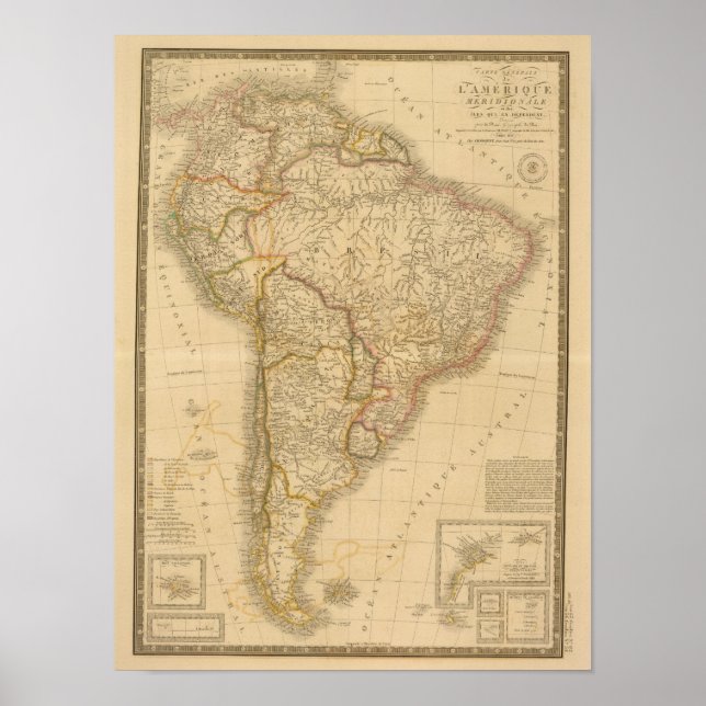 Poster Amériques (Devant)