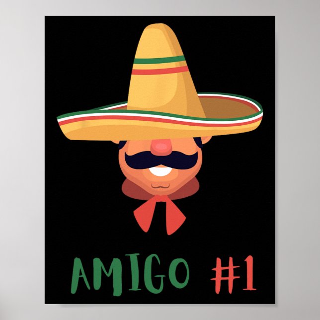 Poster Amigo Mexicain Amigo #1 Groupe Correspondant do-it (Devant)
