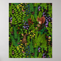 Amimies et plantes des bois