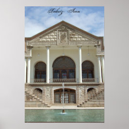 Poster Amir Nezam House à Tabriz, Iran
