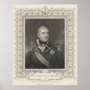 Poster Amiral monsieur Edouard Pellew, c.1810
