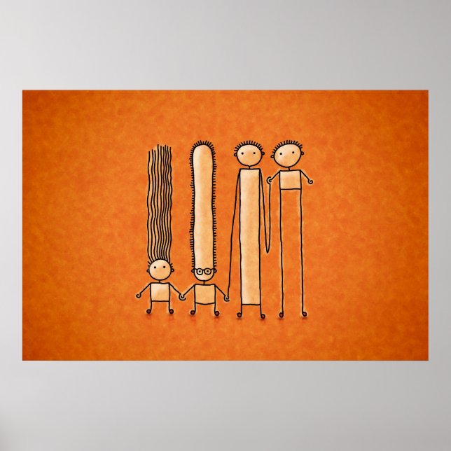 Poster Amis (Devant)