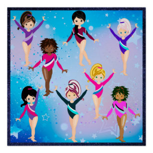 Poster Amis De Gymnastique : Ces Gymnases Nous Ressemblen