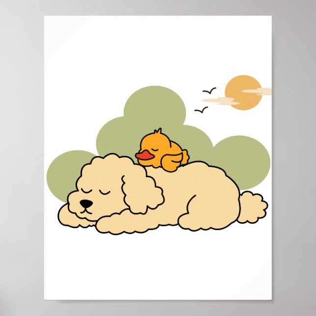 Poster Amis de sieste (Devant)