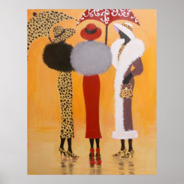 POSTER AMIS DU JOUR DE LA PLUIE (Devant)