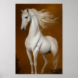 Poster Amité paternelle blanche