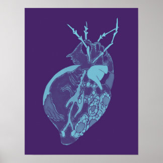 Poster Amoeba Minx : océan profond