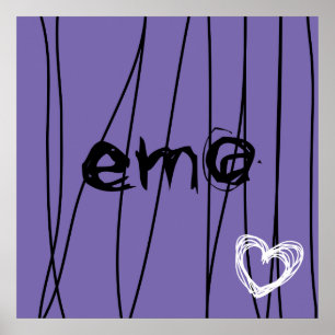 Poster amour 1 d'emo