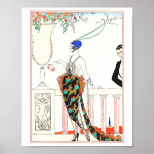 Poster amour Art Nouveau Art Vintage