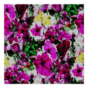 Poster Amour Brodé...