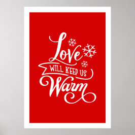 Poster Amour Chaud