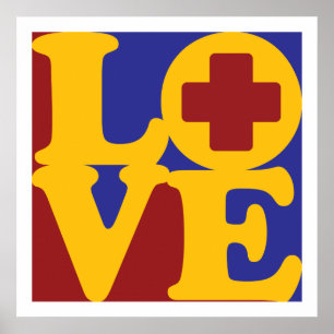 Poster Amour de assistance Médicale