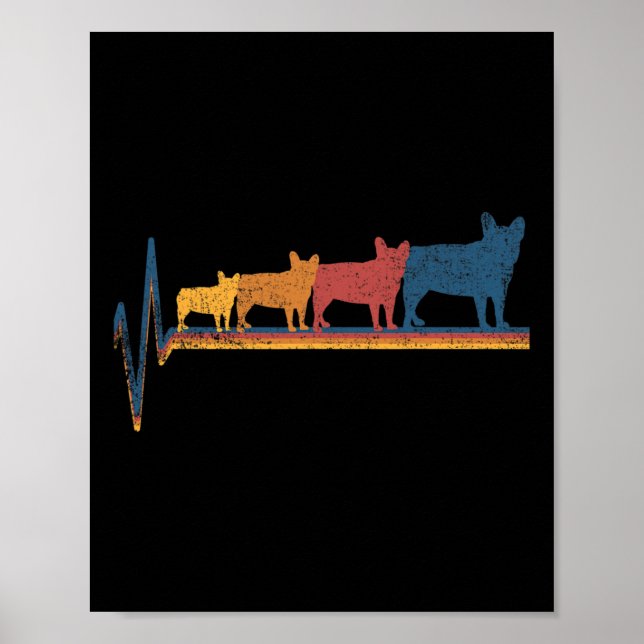 Poster Amour de Bulldog (Devant)