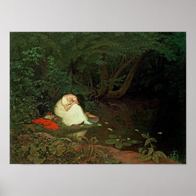 Poster Amour déçu, 1821 (Devant)