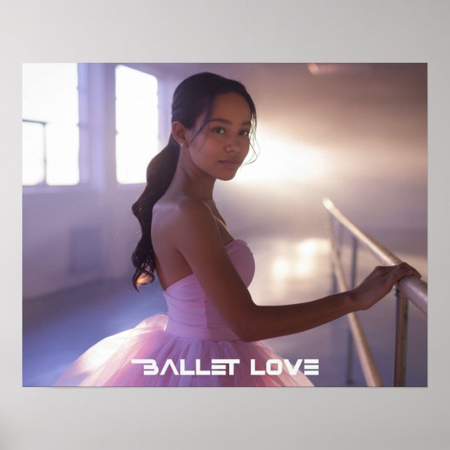 POSTER AMOUR DU BALLET - BALLET & DANSE (Devant)
