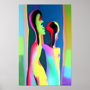Poster Amour En Fait Ken Gage Surréalisme