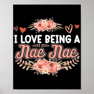 Poster Amour Être Un Nom Chemise Chemise Fête Fleur migno