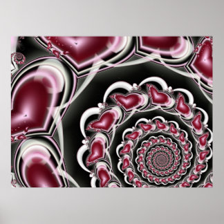 Poster Amour gothique