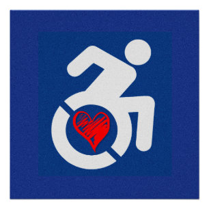 Poster Amour Handicap