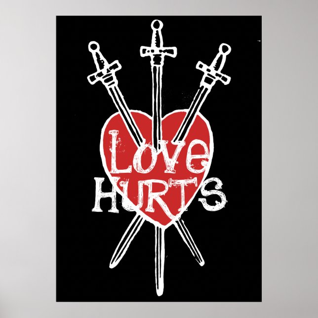 POSTER AMOUR HURTS (Devant)