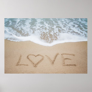 Poster Amour II de plage