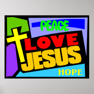 Poster Amour Jésus